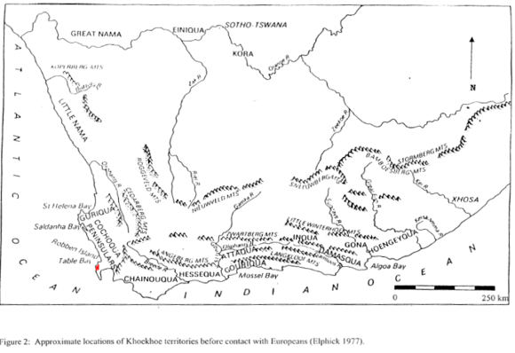 Khoekhoe-territories