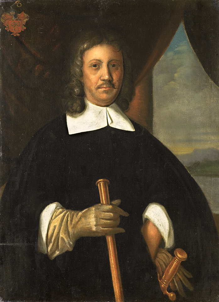 Portrait of Jan van Riebeeck, Dutch commander who founded the Cape refreshment station in 1652 and ancestor of the Boer people